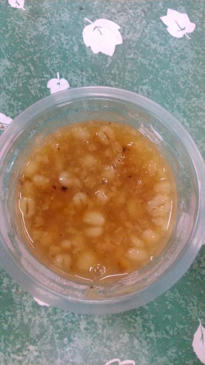 Imagen de Congee con lágrimas de Job y arroz integral
