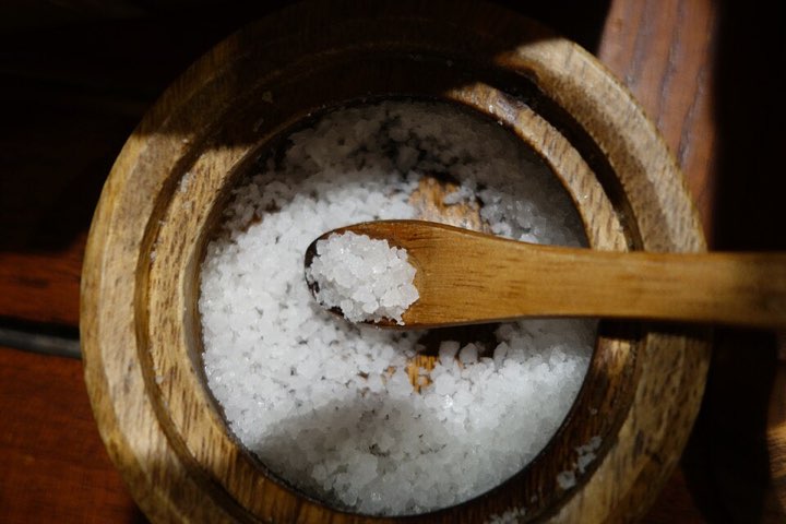 Imagen de Gárgaras con agua salada